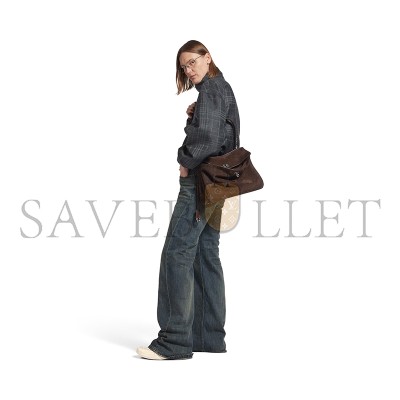 BALENCIAGA WOMEN'S RODEO HANDBAG MEDIUM IN LIGHT ESPRESSO 7897722AB4G2308 (35*23.3*10.9cm) BALENCIAGA WOMEN'S RODEO HANDBAG MEDIUM IN LIGHT ESPRESSO 7897722AB4G2308 (35*23.3*10.9cm)