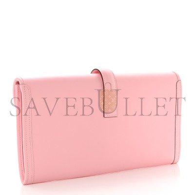 HERMES SWIFT JIGE ELAN 29 CLUTCH ROSE SAKURA 1475811 (29*15*3cm) HERMES SWIFT JIGE ELAN 29 CLUTCH ROSE SAKURA 1475811 (29*15*3cm)