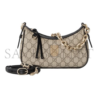 GUCCI GG EMBLEM SMALL SHOULDER BAG 847447 (24*16.5*5.5cm) GUCCI GG EMBLEM SMALL SHOULDER BAG 847447 (24*16.5*5.5cm)