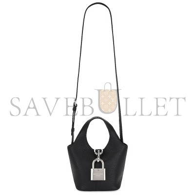 BALENCIAGA WOMEN'S LOCKER HOBO BAG MEDIUM 7716252AAWC1000 (24*23*9.9cm) BALENCIAGA WOMEN'S LOCKER HOBO BAG MEDIUM 7716252AAWC1000 (24*23*9.9cm)