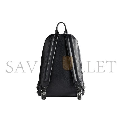 BALENCIAGA MEN'S LE CAGOLE BACKPACK IN BLACK 7662972AAXD1000 (45.9*35*18cm) BALENCIAGA MEN'S LE CAGOLE BACKPACK IN BLACK 7662972AAXD1000 (45.9*35*18cm)