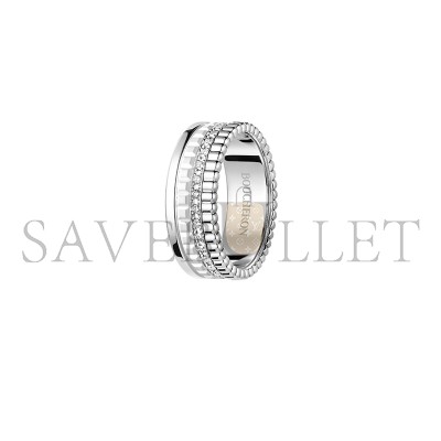 BOUCHERON QUATRE DOUBLE WHITE EDITION SMALL RING JRG03277 BOUCHERON QUATRE DOUBLE WHITE EDITION SMALL RING JRG03277