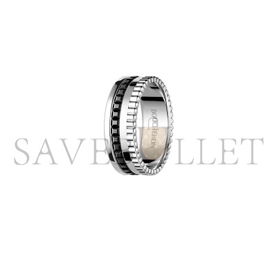 BOUCHERON QUATRE BLACK EDITION SMALL RING JRG01790 BOUCHERON QUATRE BLACK EDITION SMALL RING JRG01790