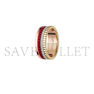 BOUCHERON QUATRE RED EDITION SMALL RING JRG02938 BOUCHERON QUATRE RED EDITION SMALL RING JRG02938