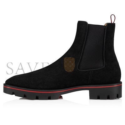 CHRISTIAN LOUBOUTIN ALPINOSOL BOOTS CALF LEATHER BLACK MEN 3230687BK01 CHRISTIAN LOUBOUTIN ALPINOSOL BOOTS CALF LEATHER BLACK MEN 3230687BK01