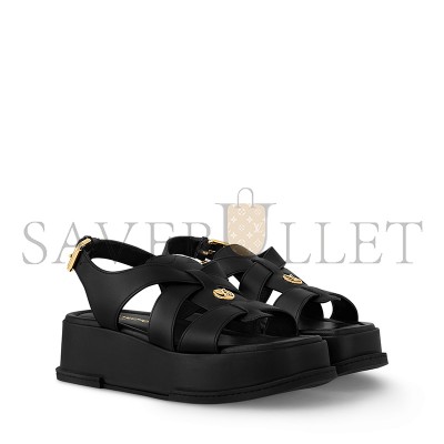 LOUIS VUITTON MAYA FLATFORM SANDAL 1ACYJP LOUIS VUITTON MAYA FLATFORM SANDAL 1ACYJP