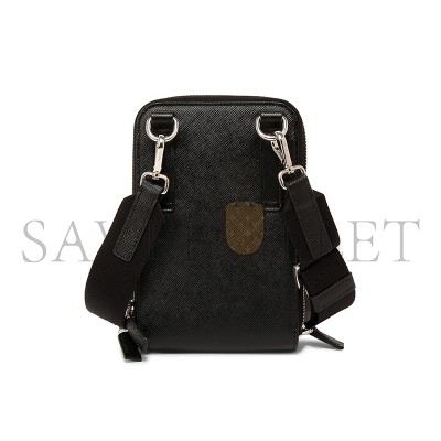 PRADA SAFFIANO LEATHER SMARTPHONE CASE 2ZH126 (18*11.5*4cm) 