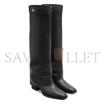 FENDI MINERVA BLACK LEATHER HIGH-HEELED BOOTS MINERVA BLACK LEATHER HIGH-HEELED BOOTS 8W8566NA7F0QA1 FENDI MINERVA BLACK LEATHER HIGH-HEELED BOOTS MINERVA BLACK LEATHER HIGH-HEELED BOOTS 8W8566NA7F0QA1
