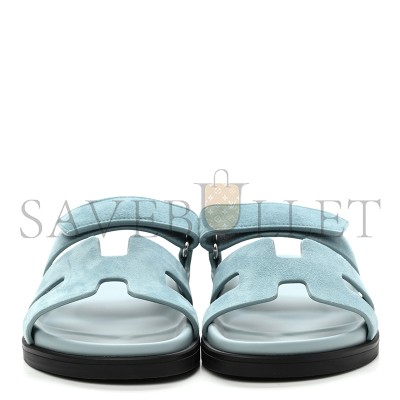 HERMES SUEDE GOATSKIN WOMENS CHYPRE SANDALS H211115Z6H 