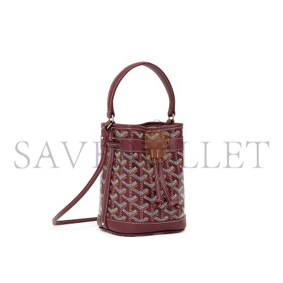 GOYARD PETIT FLOT MINI BUCKET BAG PEFLOTMINTY33CL33P (17.5*12*10cm)
