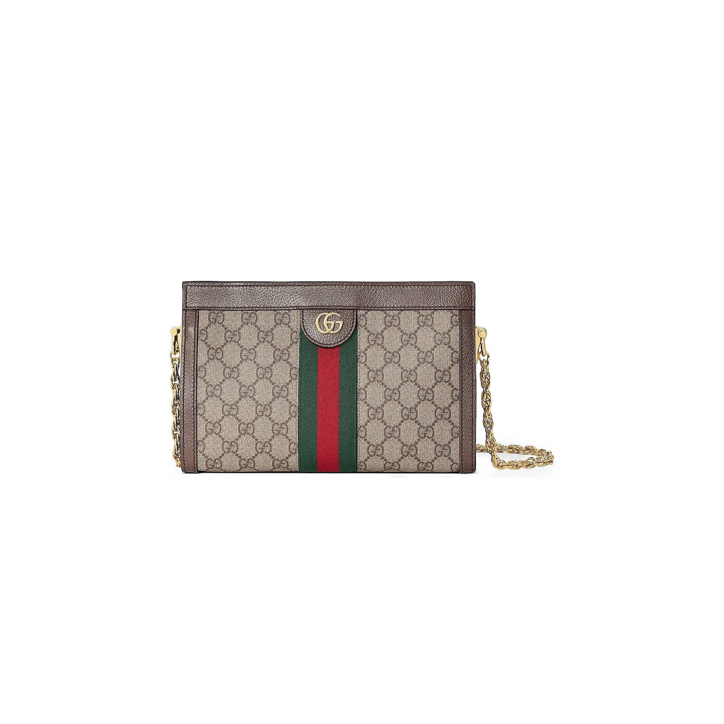 GUCCI OPHIDIA GG SMALL SHOULDER BAG 503877  (26*17.5*8cm)