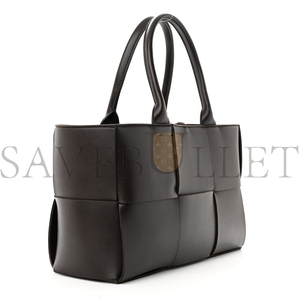 BOTTEGA VENETA NAPPA MAXI INTRECCIATO MEDIUM ARCO TOTE FONDANT (37*20*13cm)