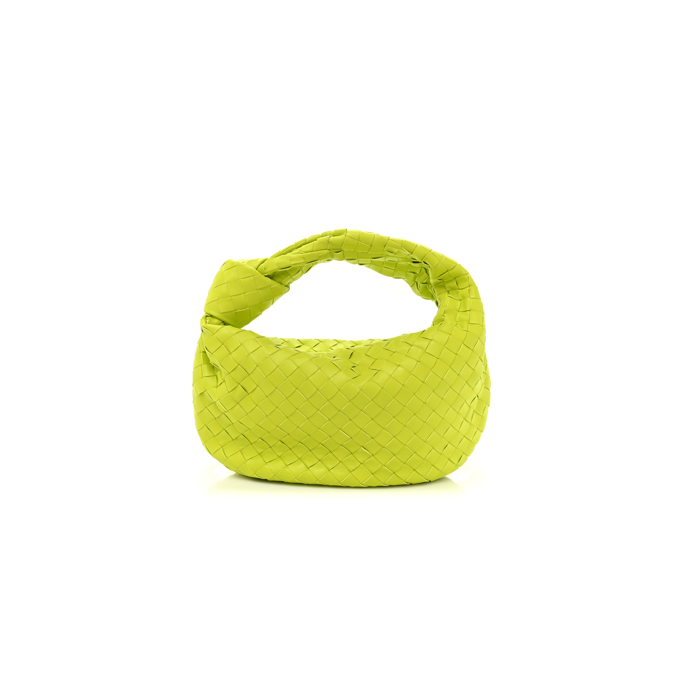 BOTTEGA VENETA NAPPA INTRECCIATO TEEN JODIE HOBO JODIE KIWI  (36*20*13cm)