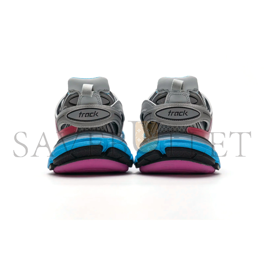 BALENCIAGA TRACK TRAINER BLUE PINK SILVER 542436W1GC14051