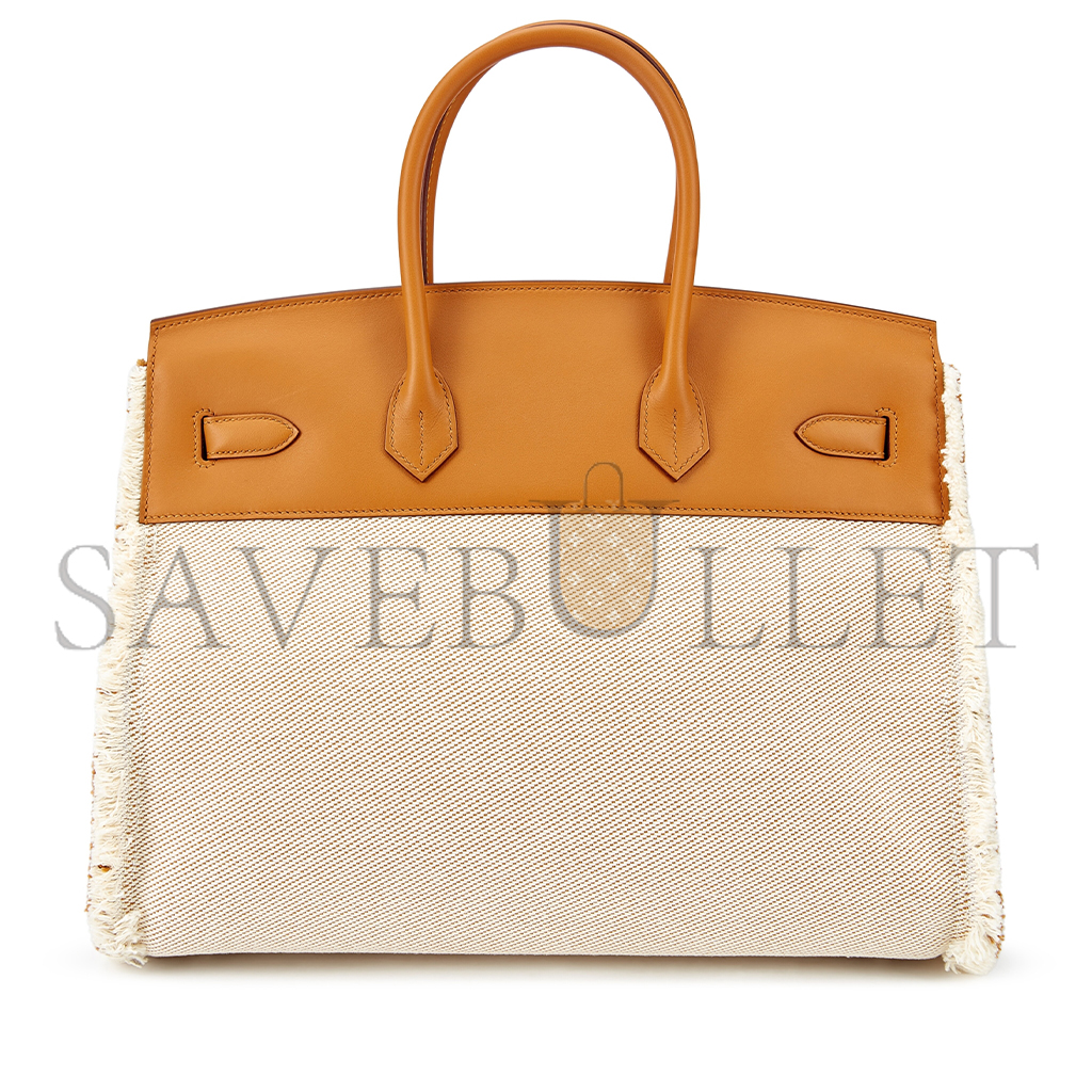 HERMES MASTER BIRKIN 35 FRAY SESAME BAG 1008607325 (35*25*18cm)