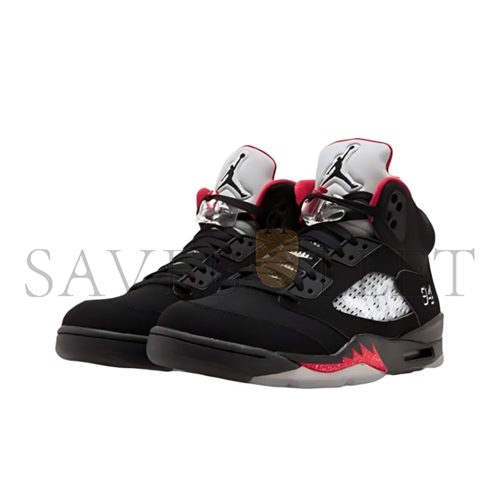 NIKE JORDAN 5 RETRO SUPREME BLACK 824371-001