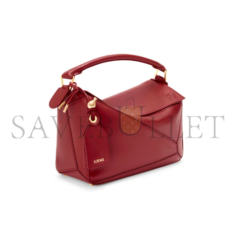 LOEWE MINI FEATHERLIGHT PUZZLE BAG IN NAPPA LAMBSKIN A510PLSX01 (24*16.5*10.5cm)