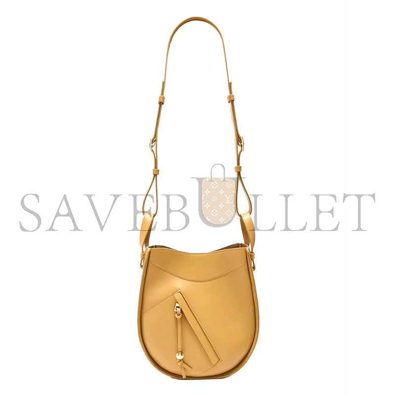 LOEWE HAMMOCK SLICE BAG IN SHINY CALFSKIN A538HHSX01 (21*25*10cm)