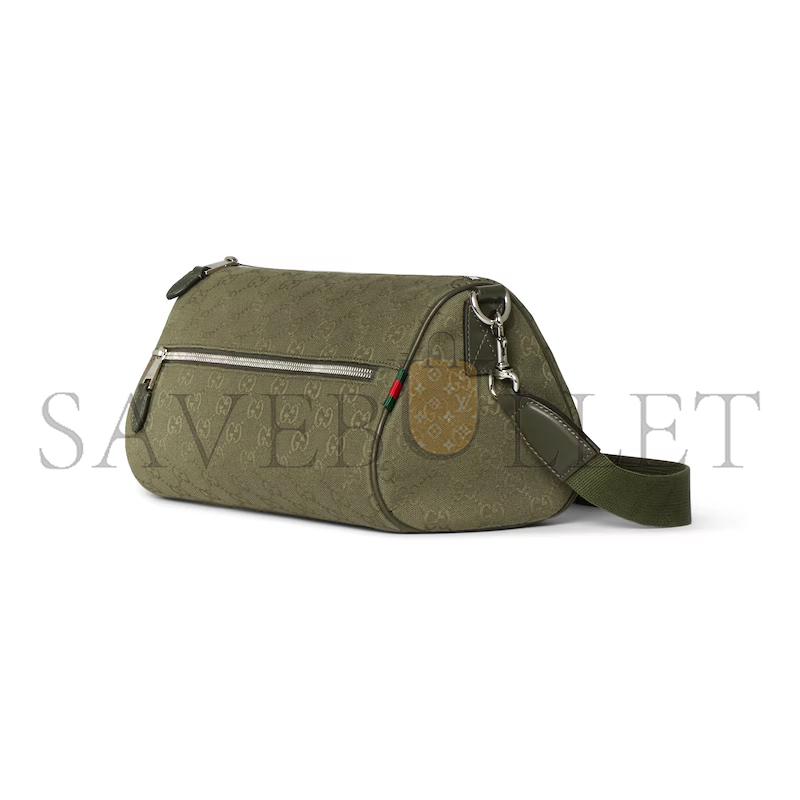 GUCCI GG CANVAS SMALL CYLINDER BAG 834455FAEOG3241 (30*16*16cm) GUCCI GG CANVAS SMALL CYLINDER BAG 834455FAEOG3241 (30*16*16cm)