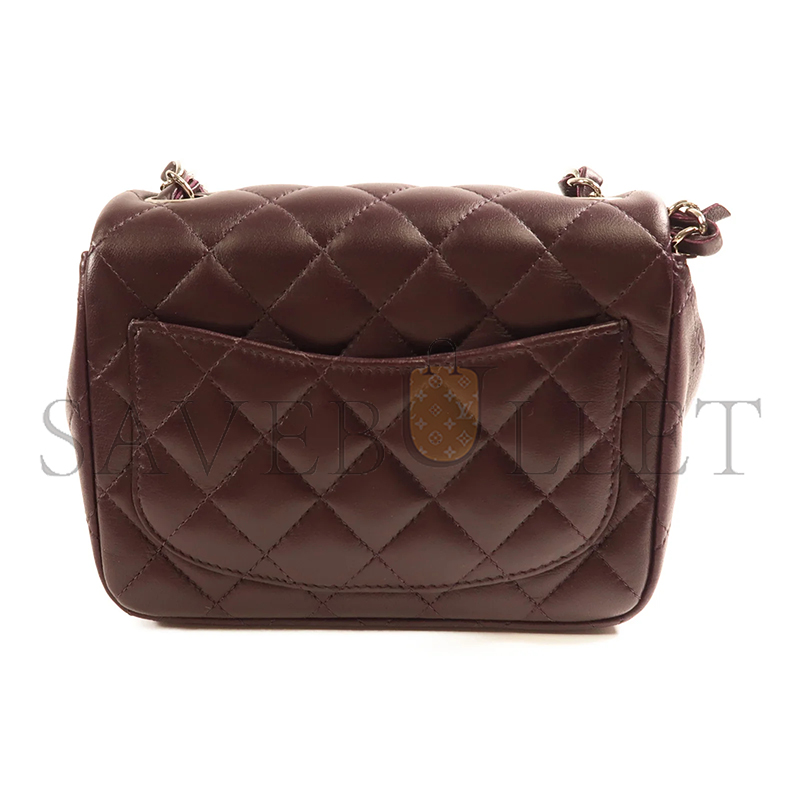 CHANEL CLASSIC 17 MATELASSE SHOULDER BAG 307129 (16*13*7cm)