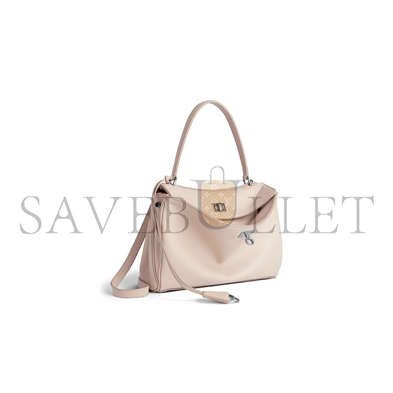 BALENCIAGA WOMEN'S RODEO HANDBAG SMALL IN ALMOND 7897792AA4U2910 (28.9*20*9.9cm)