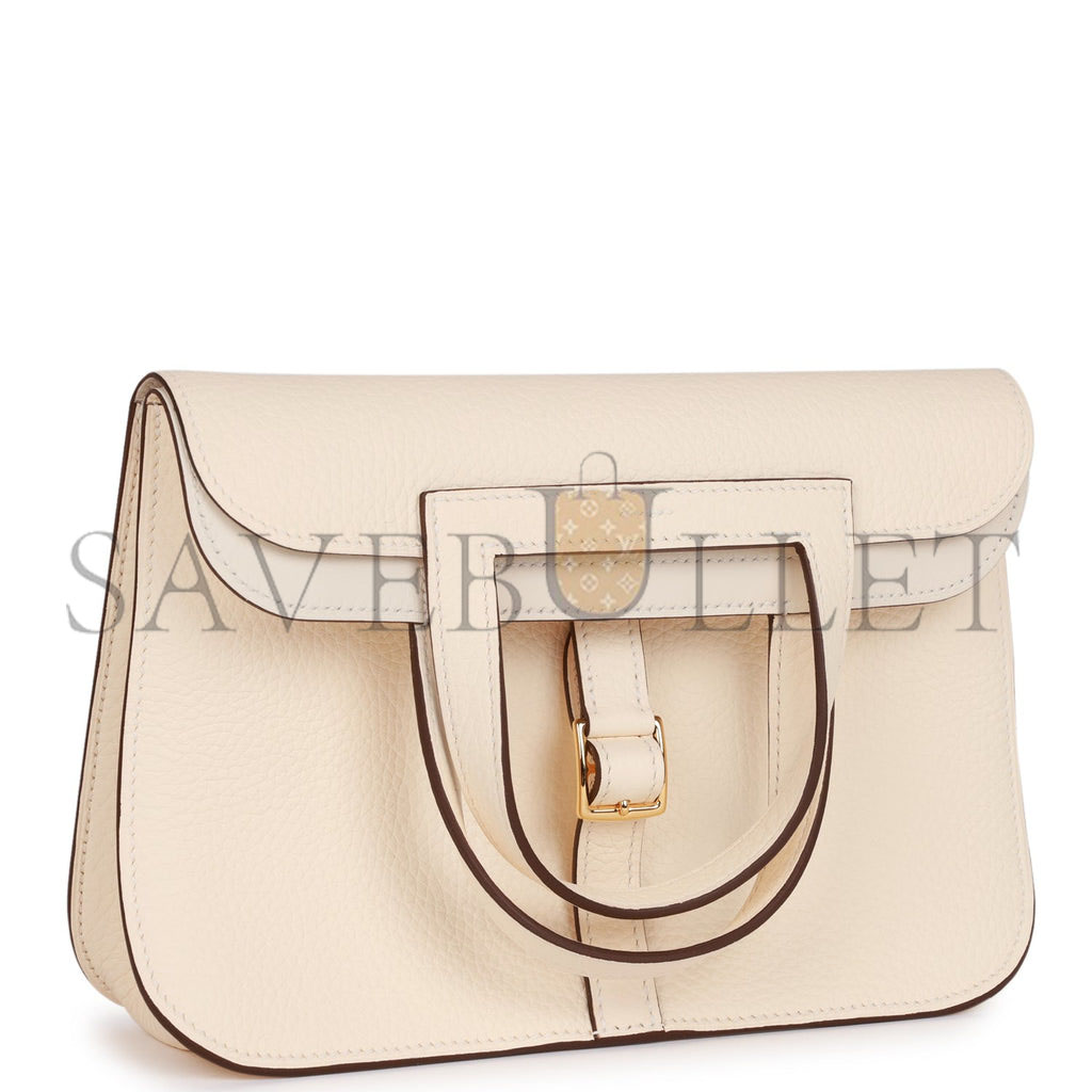 HERMES HALZAN 25 NATA CLEMENCE GOLD HARDWARE (25cm)