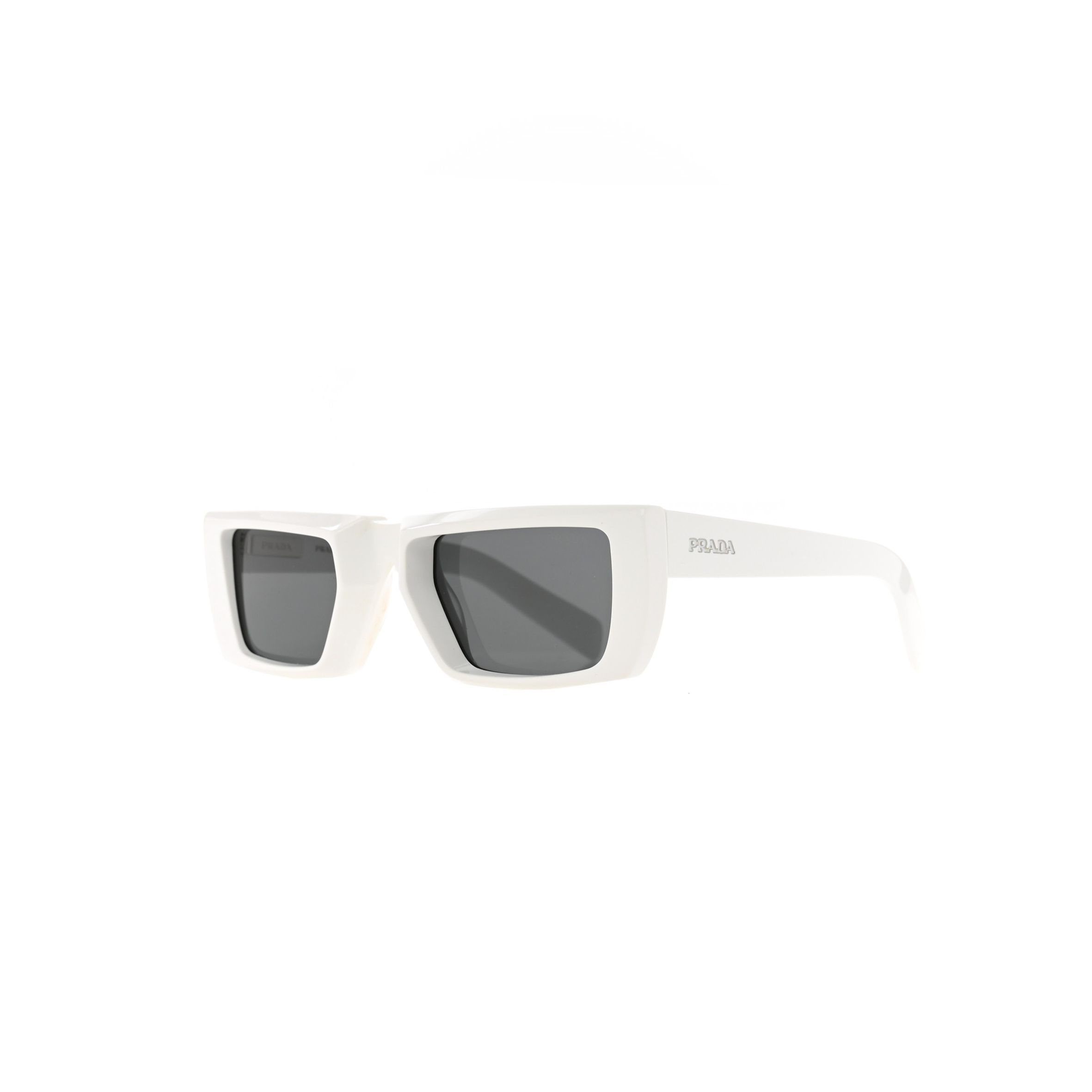 PRADA ACETATE SUNGLASSES SPR 24Y WHITE